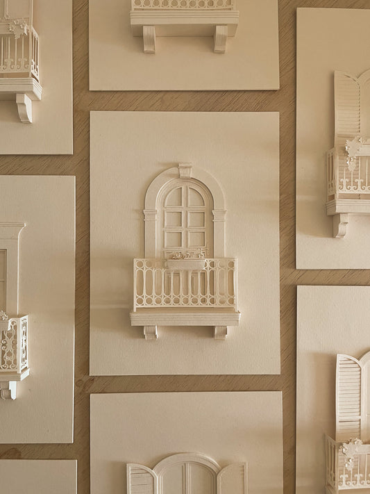 Balcon fleuri - Capucine