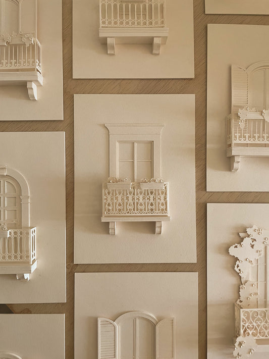 Balcon fleuri - Azalée