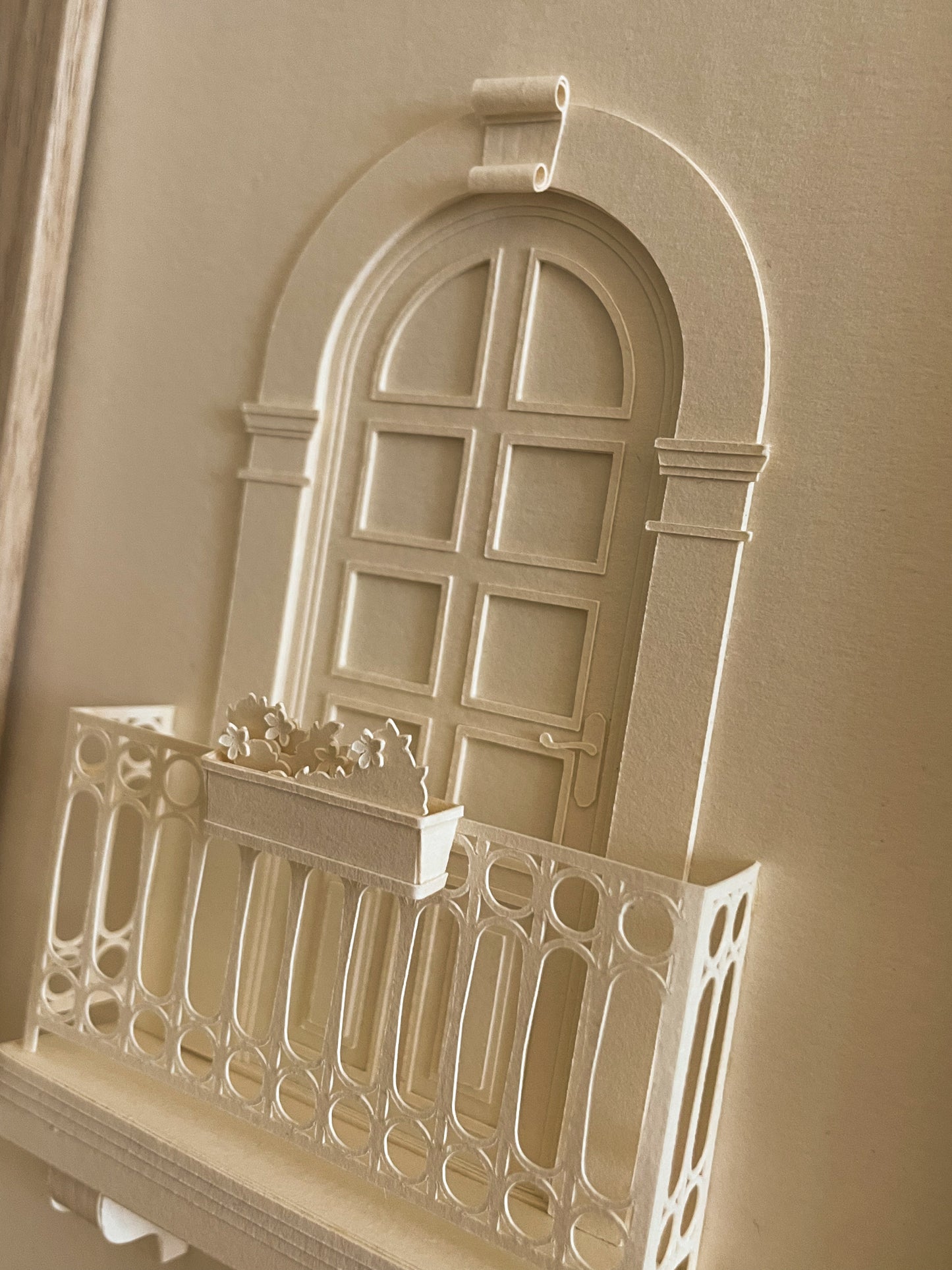 Balcon fleuri - Capucine